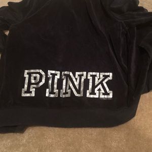 VS Pink zip hiphoodie